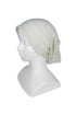 【RESTOCK】SHEER KNITTED BEANIE -IVORY-